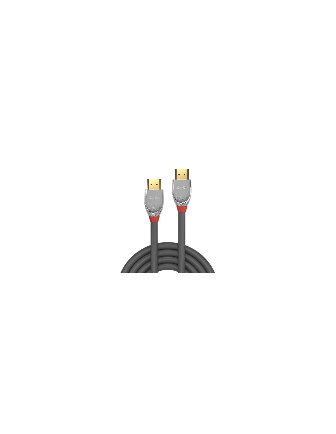 Lindy 37874 cable HDMI 5 m HDMI tipo A (Estándar) Gris, Plata
