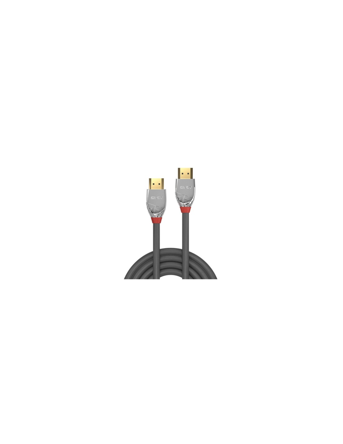 Lindy 37871 cable HDMI 1 m HDMI tipo A (Estándar) Gris, Plata
