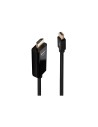 Lindy 36928 adaptador de cable de vÍ­deo 3 m Mini DisplayPort HDMI tipo A (Estándar) Negro