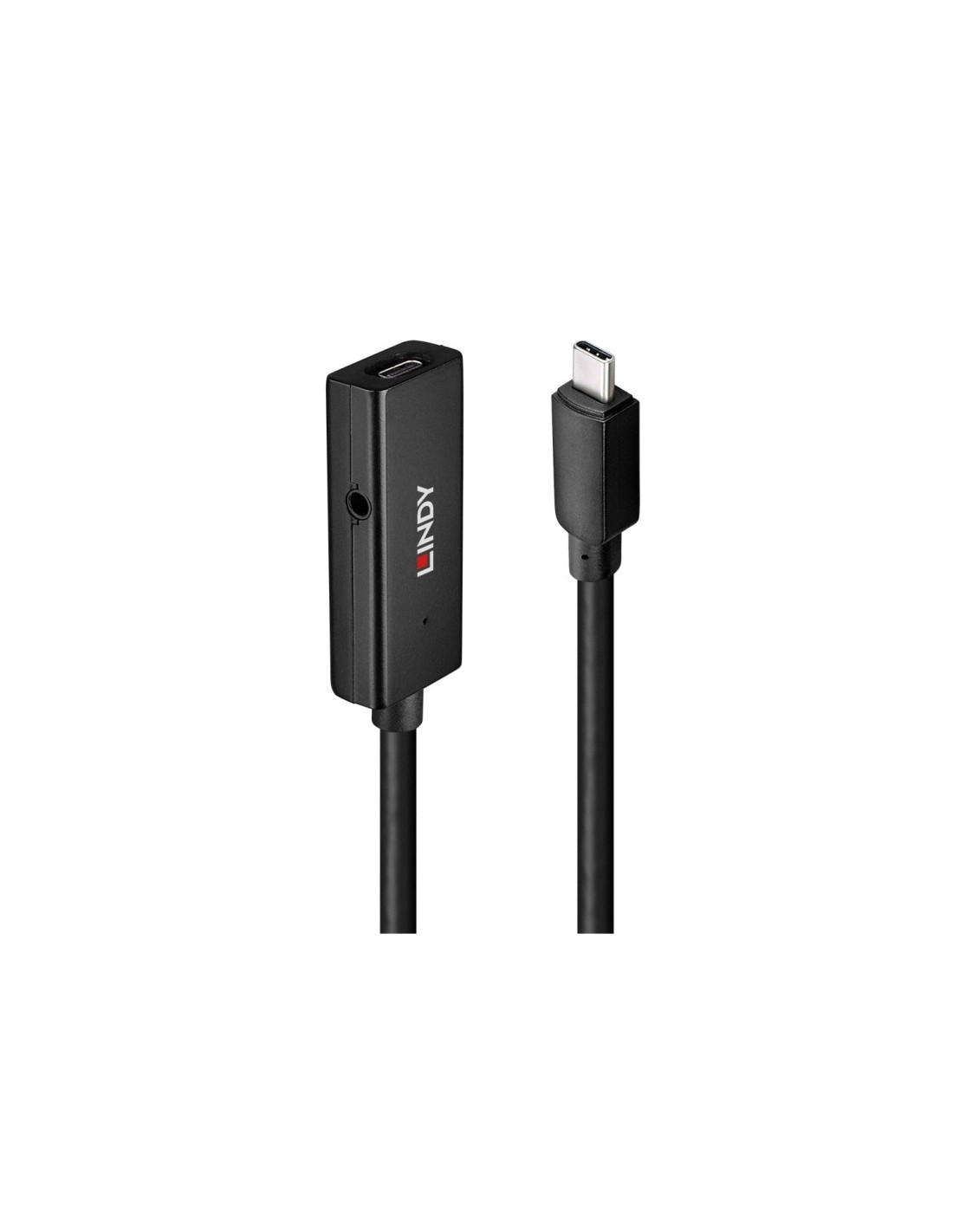 Lindy 43356 hub de interfaz USB 3.2 Gen 1 (3.1 Gen 1) Type-C 5000 Mbit/s Negro