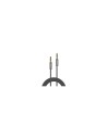 Lindy 35321 cable de audio 1 m 3,5mm Antracita