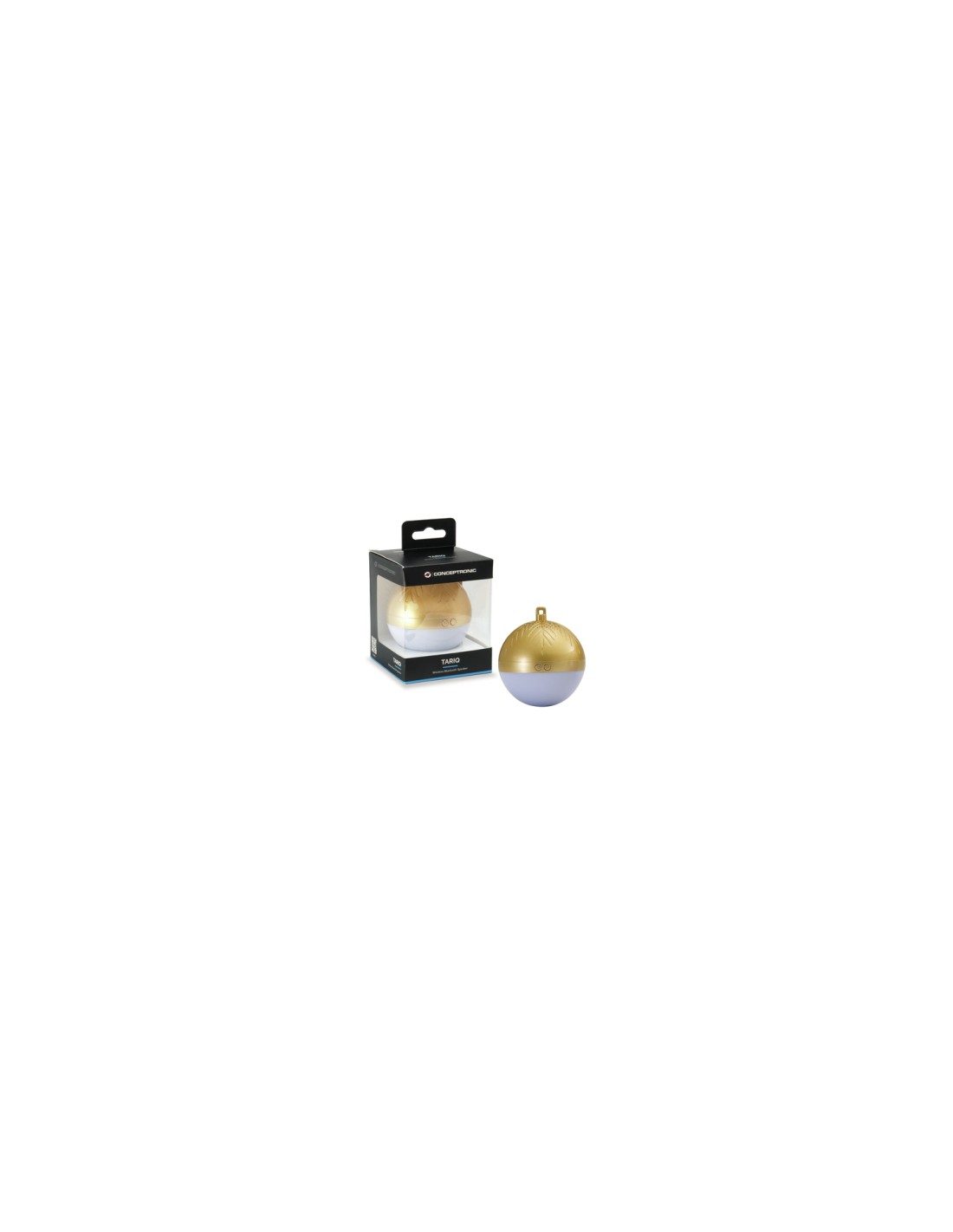 Conceptronic TARIQ01GL Altavoz portátil estéreo Oro 3 W