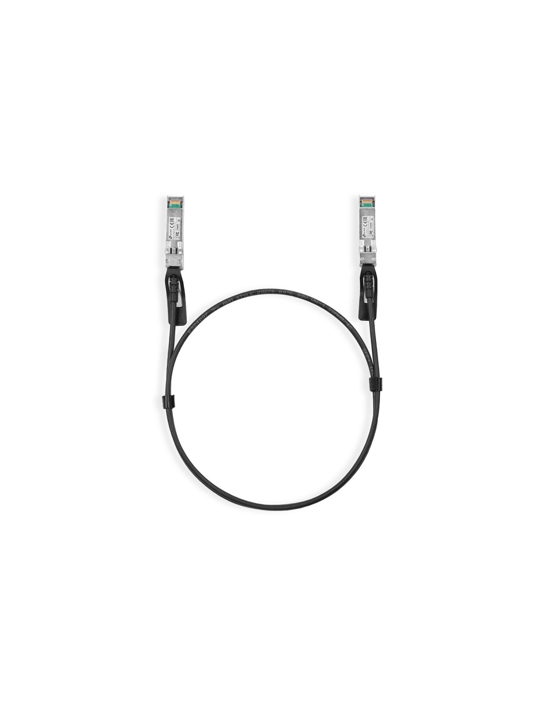 TP-Link TL-SM5220-1M cable de fibra optica SFP+ DAC Negro