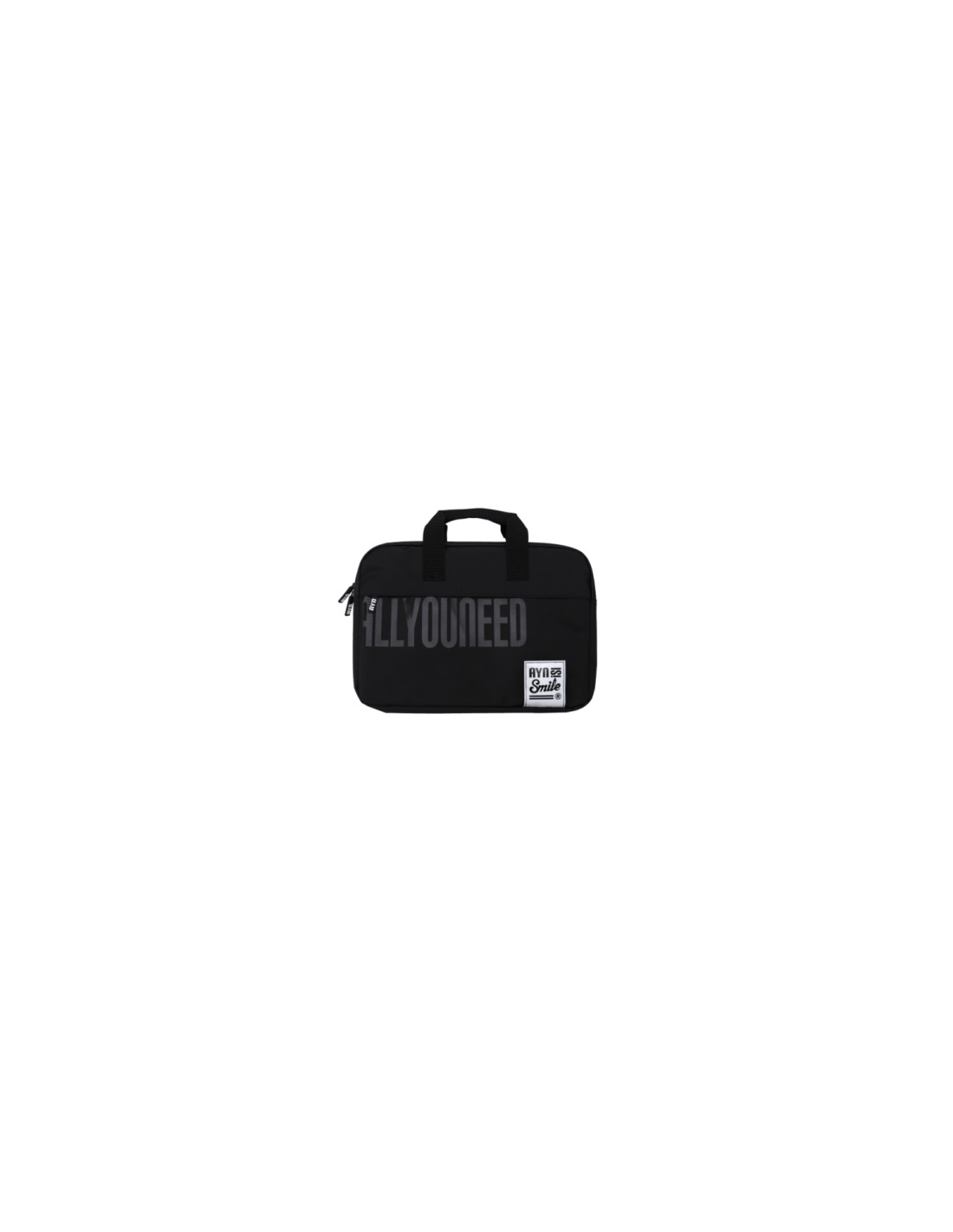 Smile Akira maletines para portátil 39,6 cm (15.6") MaletÍ­n Toploader Negro