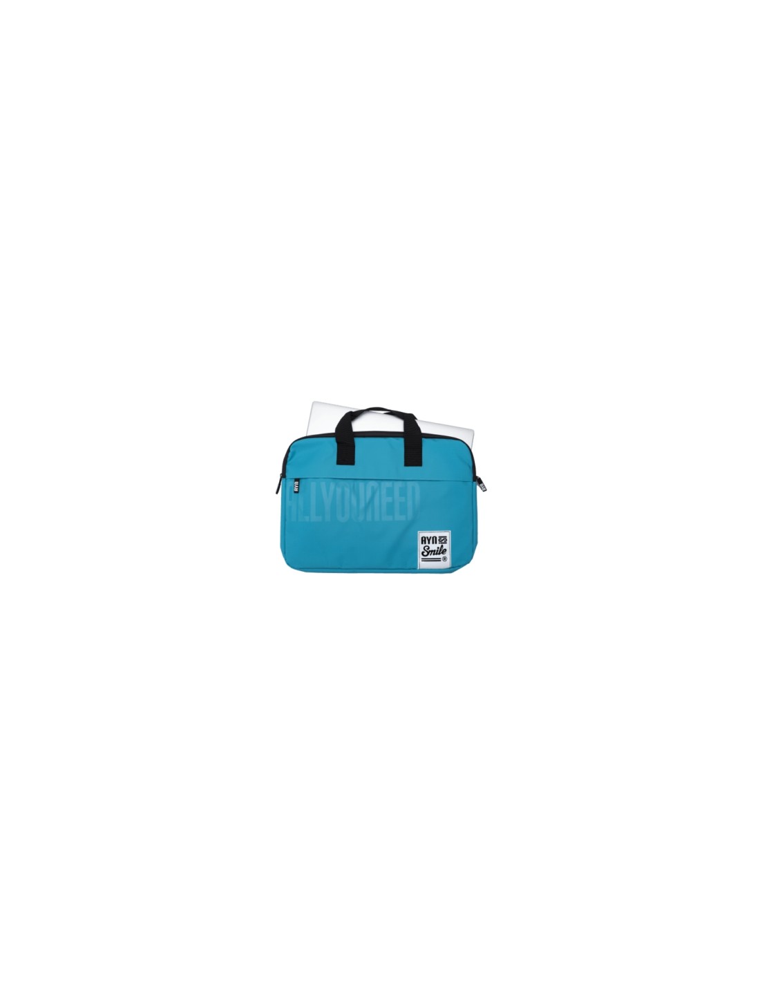 Smile Akira maletines para portátil 39,6 cm (15.6") MaletÍ­n Toploader Azul