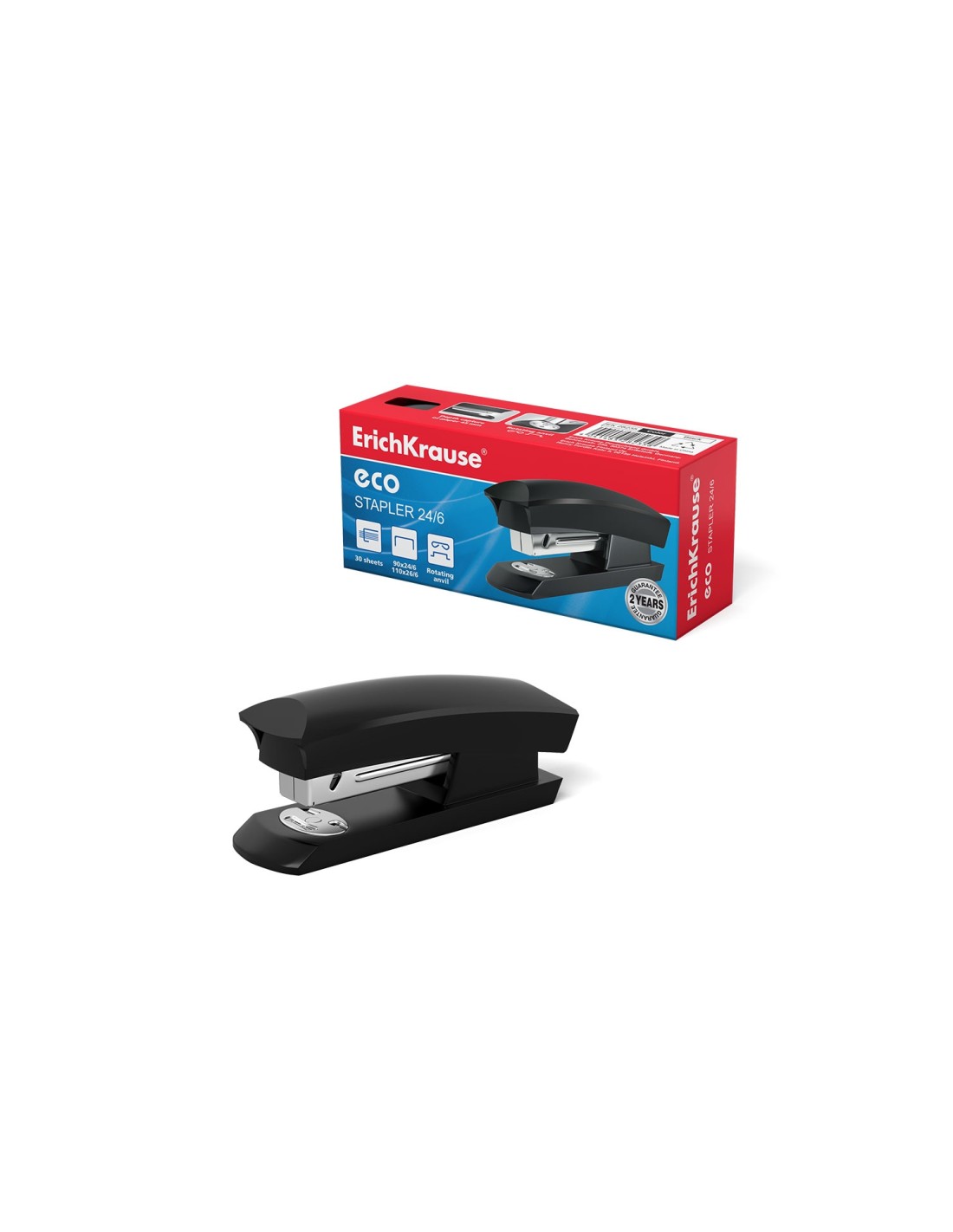 ErichKrause Eco Grapado plano Negro