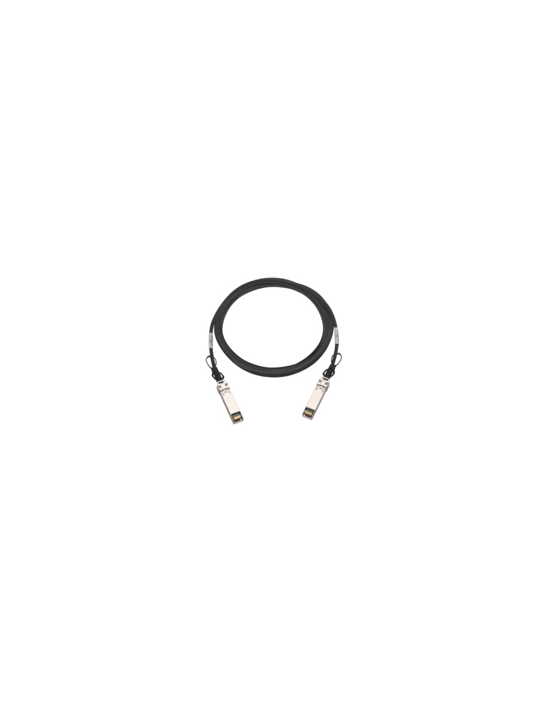 QNAP CAB-DAC15M-SFP28 cable de fibra optica 1,5 m QSFP28 Negro