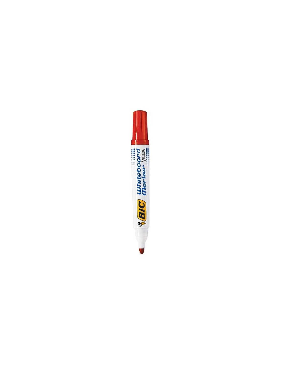 BIC Velleda 1701 marcador 12 pieza(s) Punta redonda Rojo