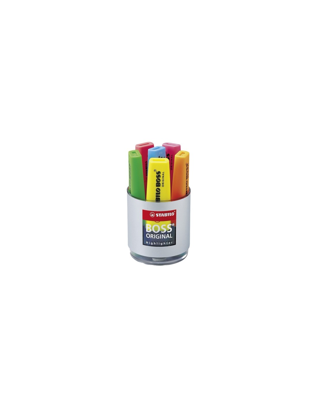 STABILO BOSS Original marcador 1 pieza(s) Punta de cincel Amarillo