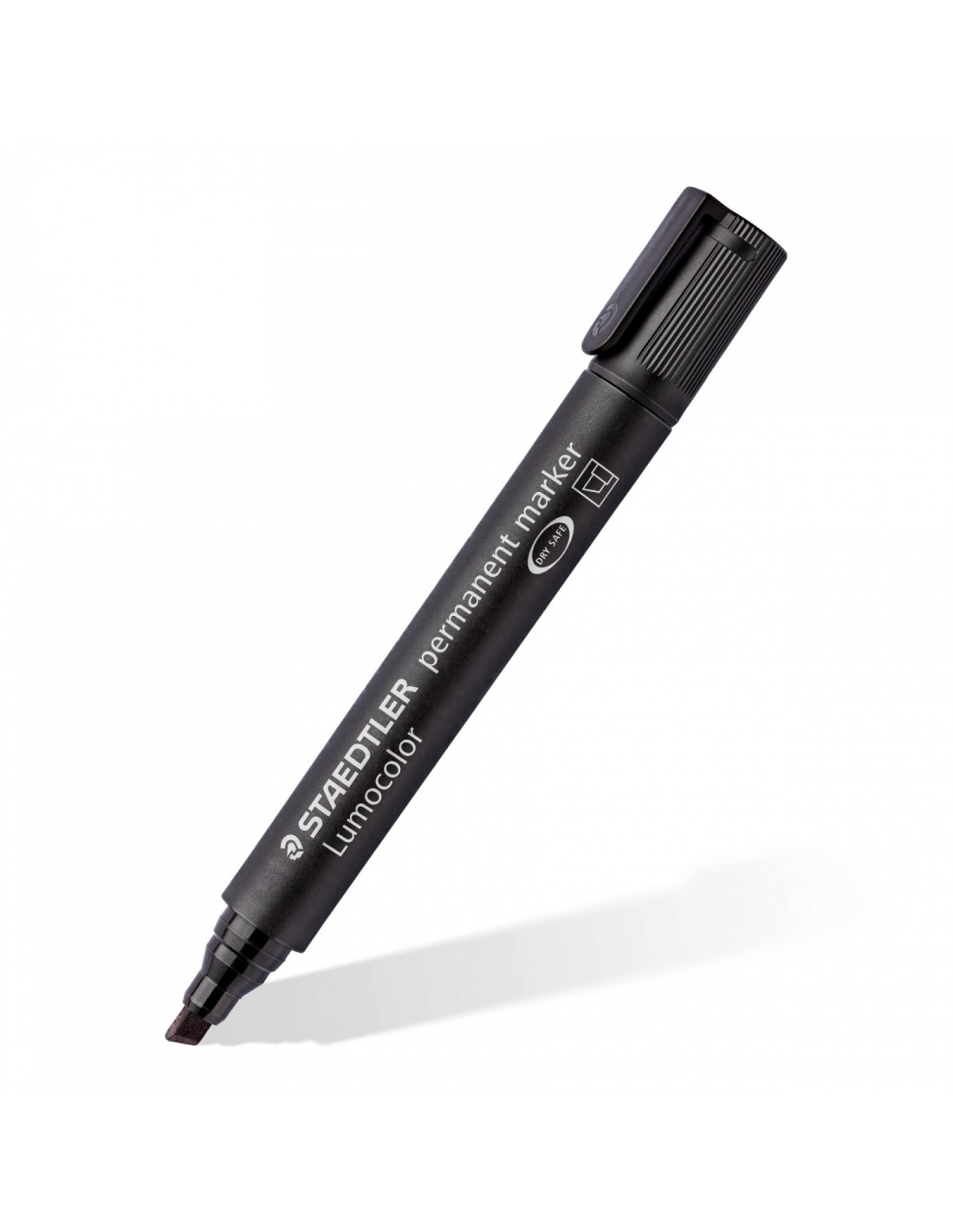 Staedtler Lumocolor 350 marcador permanente Punta de cincel Negro 1 pieza(s)