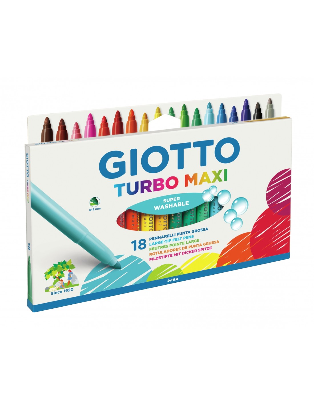Giotto 8000825075605 rotulador para colorear Multicolor