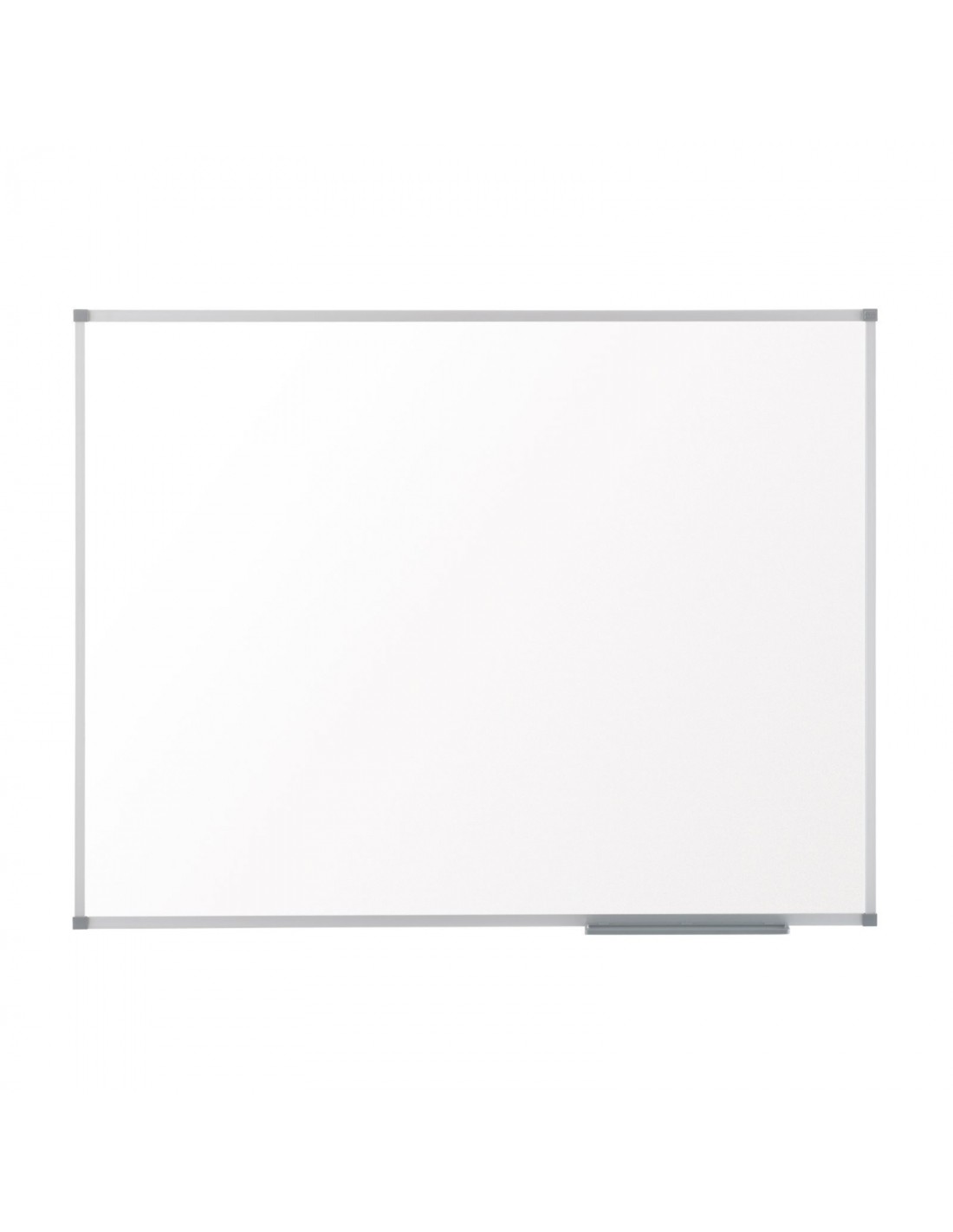 Nobo Pizarra blanca Basic magnética de acero 1500x1000 mm con marco básico
