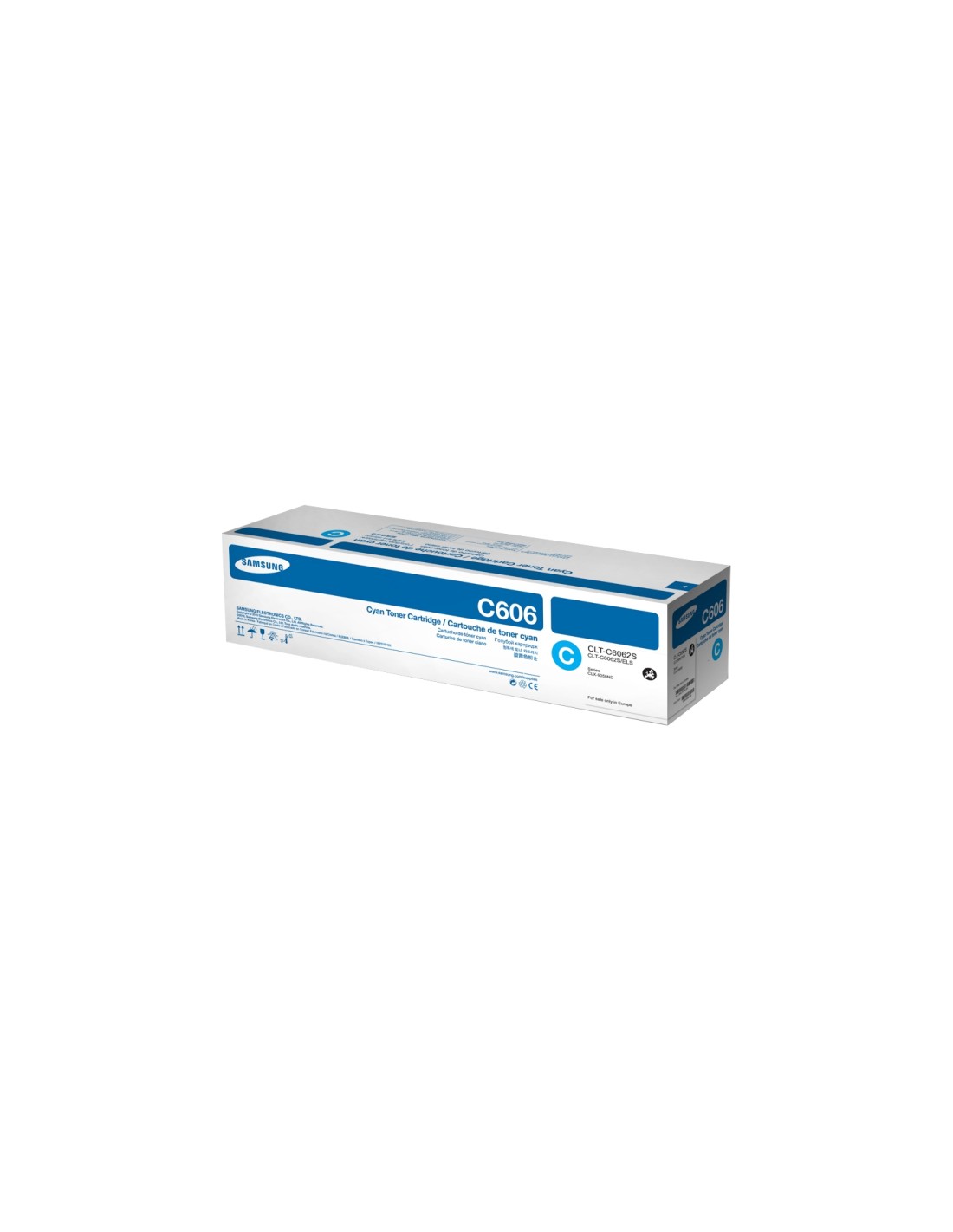 Samsung Cartucho de tóner cian CLT-C6062S