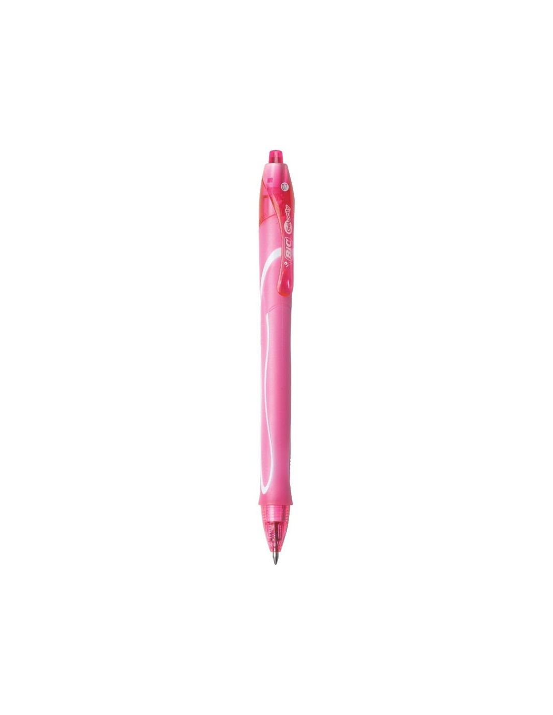 BIC Gel-ocity Quick Dry Fashion BolÍ­grafo de gel de punta retráctil Rosa 1 pieza(s)