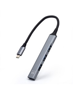 Ewent EW1145 hub de interfaz USB 3.2 Gen 1 (3.1 Gen 1) Type-C 5000