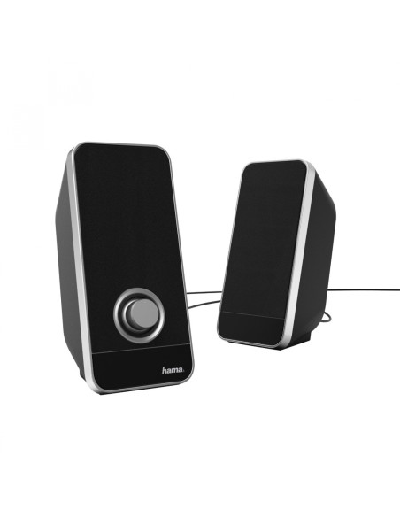 Hama | Altavoces para PC 2.0 estéreo (Altavoz para Ordenador de 6W,