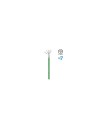 AISENS Cable de Red RJ45 LSZH CPR Cca CAT.7 600 MHZ S/FTP AWG23, Verde, 305 m