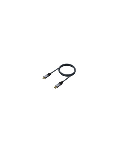 AISENS Cable USB 3.2 Gen2x2 Aluminio 20Gbps 8K@30Hz 5A 100W E-Mark,