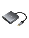 AISENS Conversor USB-C a HDMI/USB-C/Tipo A USB 3.0, 3 en 1, Gris, 15cm