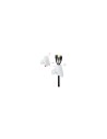 Nanocable Organizador de Cables Flexible 25 mm, Blanco, 2 m