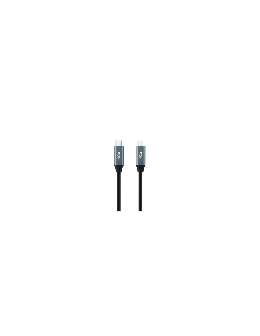 Nanocable Cable USB 3.2 Gen2x2 20Gbps 5A/100W 4K/60Hz USB-C/M-USB-C/M, 2 m