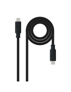 Nanocable Cable USB 3.1 Gen2 10Gbps 5A, 4K/60Hz, USB-C/M-USB-C/M,
