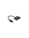 Gembird A-DPM-HDMIFVGAF-01 cable DisplayPort 0,1 m Negro