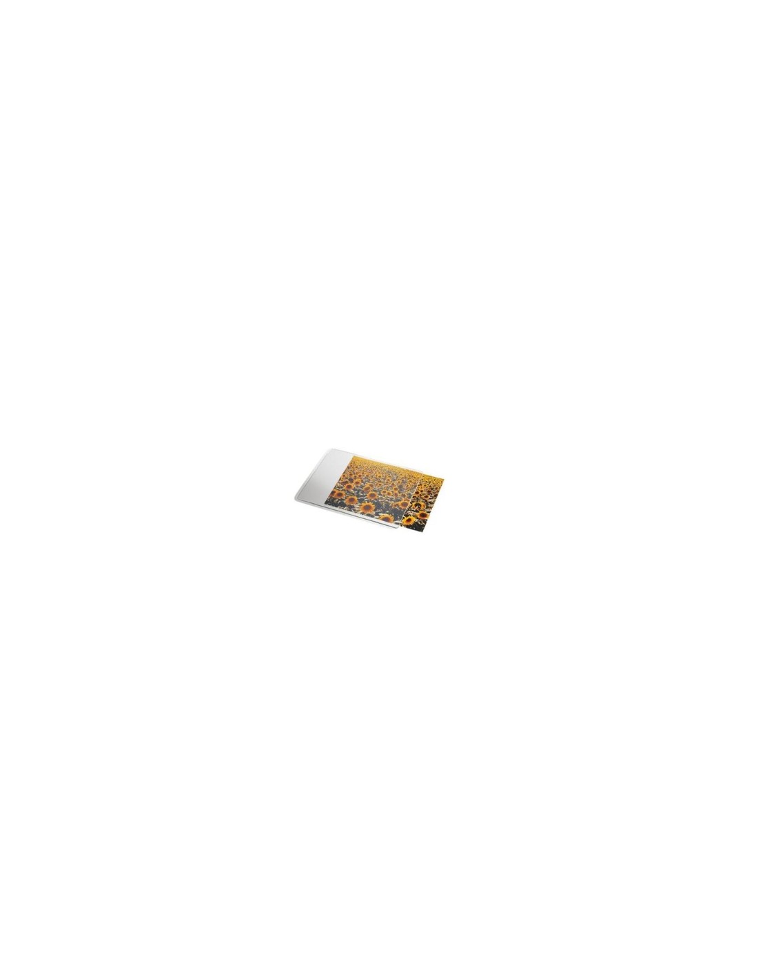 Esselte 67691 alfombrilla para ratón Transparente, Blanco