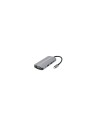 Gembird A-CM-COMBO8-02 hub de interfaz USB Tipo C Plata