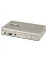 StarTech.com Docking Station USB C - USB-C a DisplayPort 4K 30Hz o VGA - Carga con Entrega de Alimentación PD de 65W - Hub USB 3