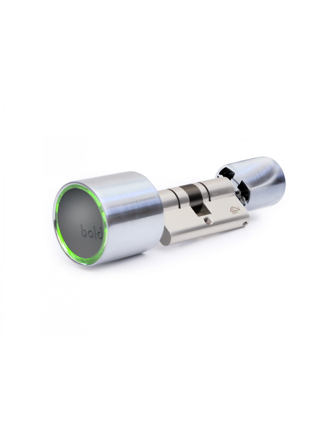 Bold Smart Lock Cerradura inteligente SX-33 Bluetooth IOS Android Acero Plata