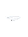Nanocable Cable Adaptador Audio USB-C/M a Jack 3.5/H, 11 cm, Blanco
