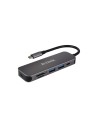 D-Link DUB-2325 hub de interfaz USB Tipo C 5000 Mbit/s Gris