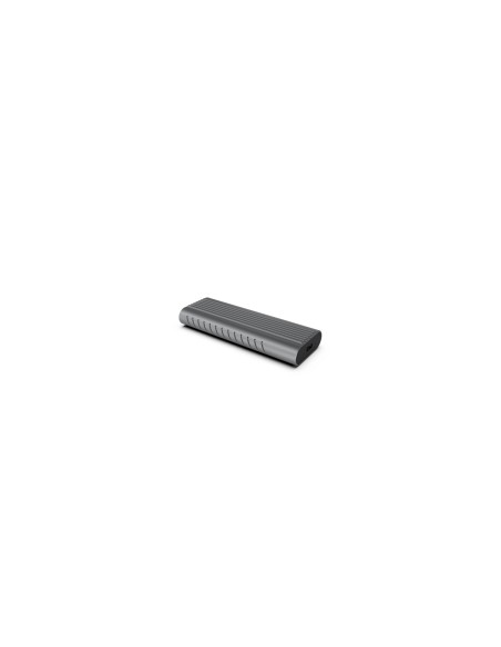 Ewent EW7025 caja para disco duro externo Caja externa para unidad de estado sólido (SSD) Gris M.2