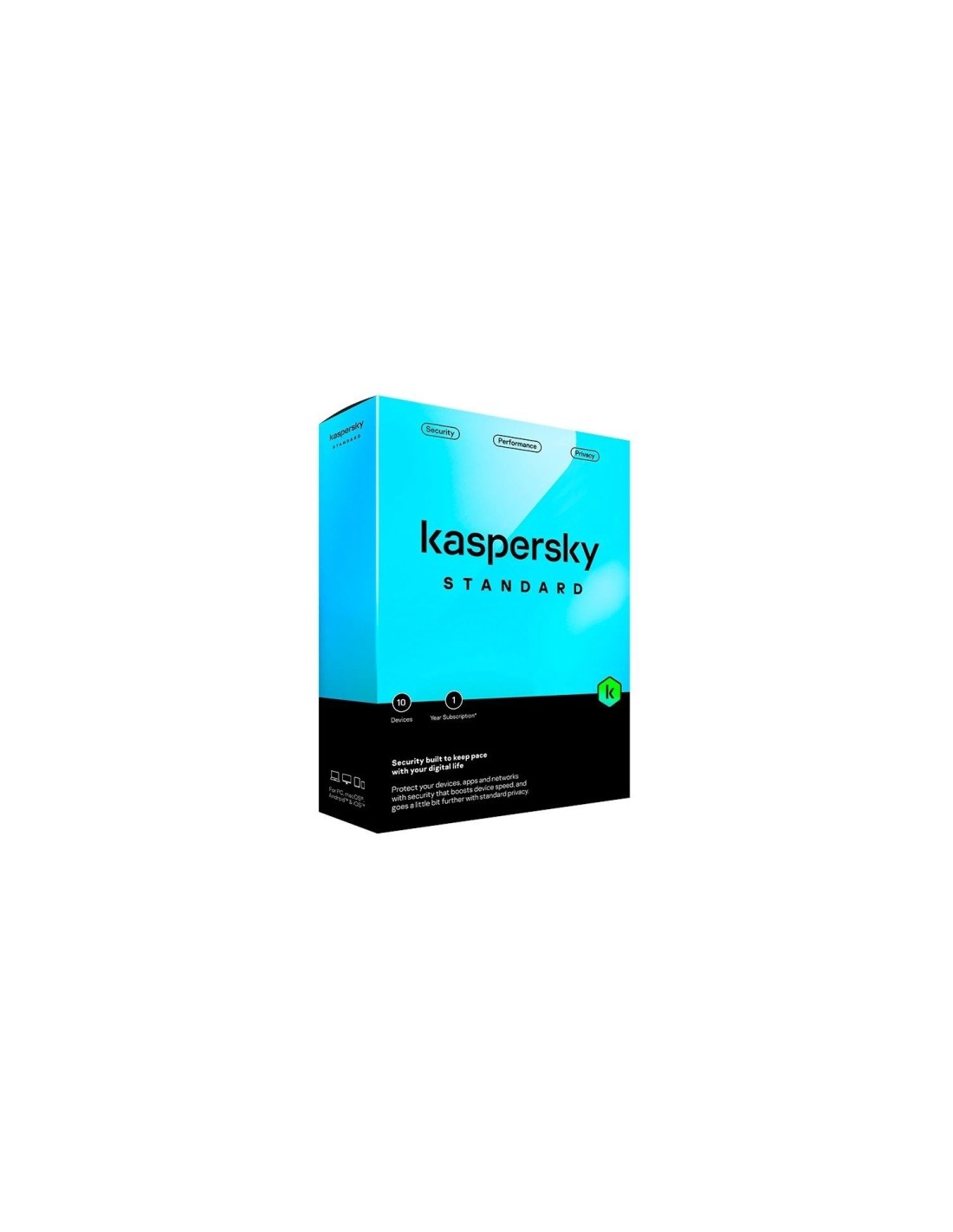 Antivirus Kaspersky Standard/ 10 Dispositivos/ 1 Año