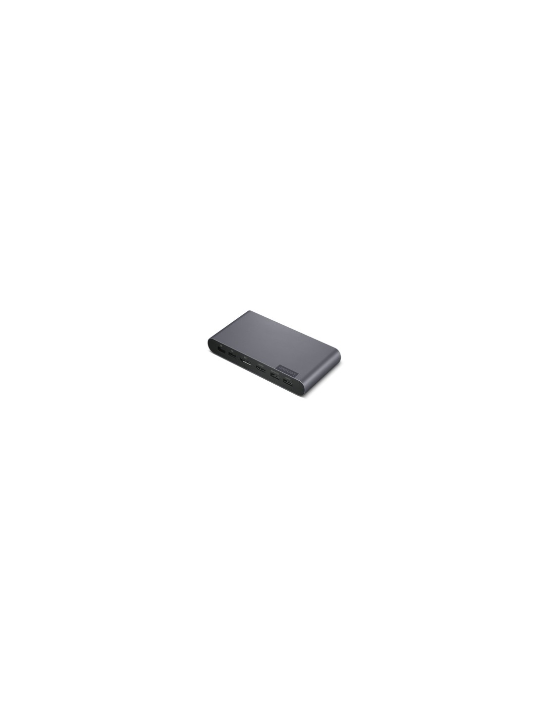 Lenovo 40B30090EU base para portátil y replicador de puertos 2 x USB 3.2 Gen 2 (3.1 Gen 2) Type-C Gris