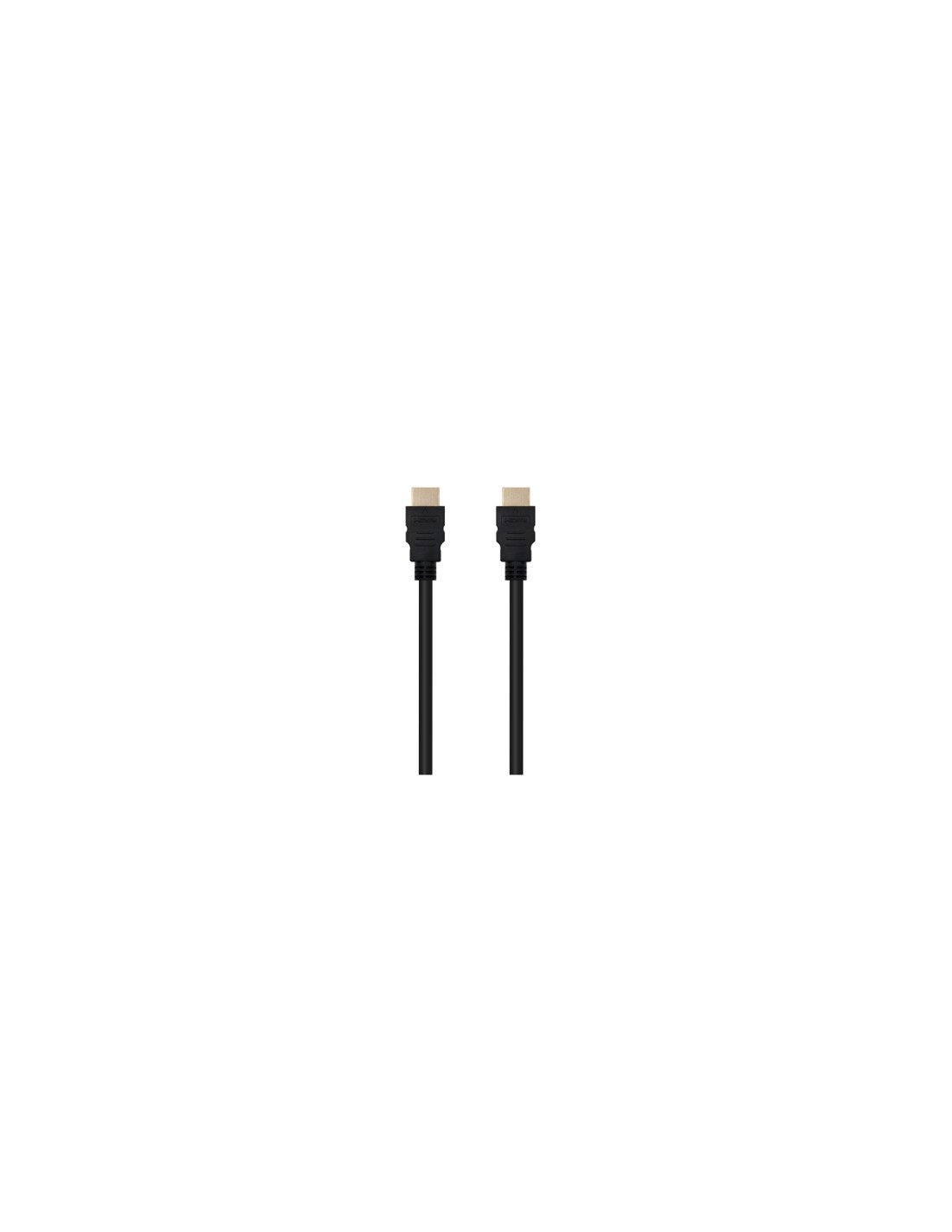 Nanocable Cable HDMI V2.0 4K@60Hz 18Gbps A/M-A/M, 1 m, Negro