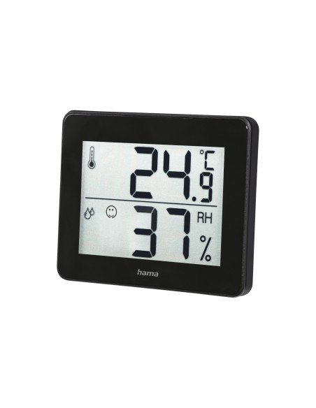 Hama Termómetro e Higrómetro Digital (Control de humedad y temperatura de interiores, Almacenamiento de datos)