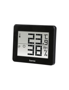 Hama Termómetro e Higrómetro Digital (Control de humedad y temperatura de interiores, Almacenamiento de datos) 2