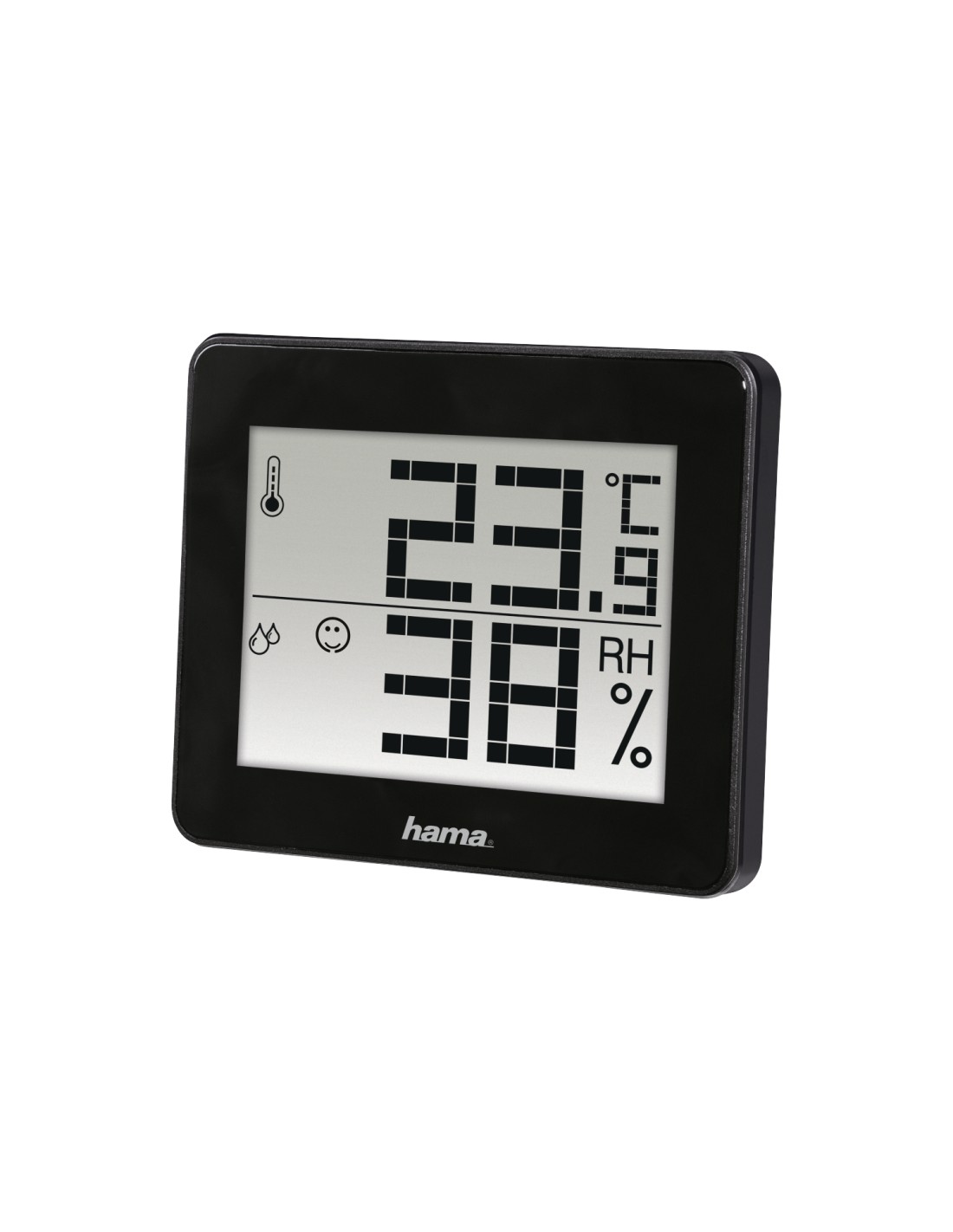Hama Termómetro e Higrómetro Digital (Control de humedad y temperatura de interiores, Almacenamiento de datos)