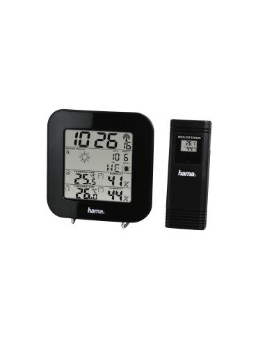 Hama | Estación meteorológica, Radio reloj DCF, Previsión