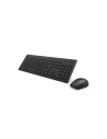 HAMA teclado y ratón inalámbrico, alcance del bluetooth de hasta 8 metros,  Cortino ESPAÍ?OL, Color negro