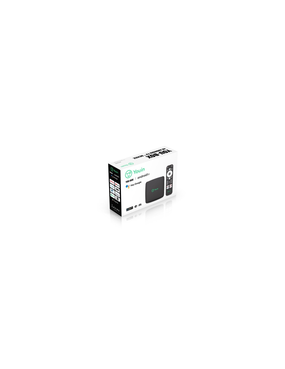 Youin You-Box Negro 4K Ultra HD 8 GB Wifi Ethernet