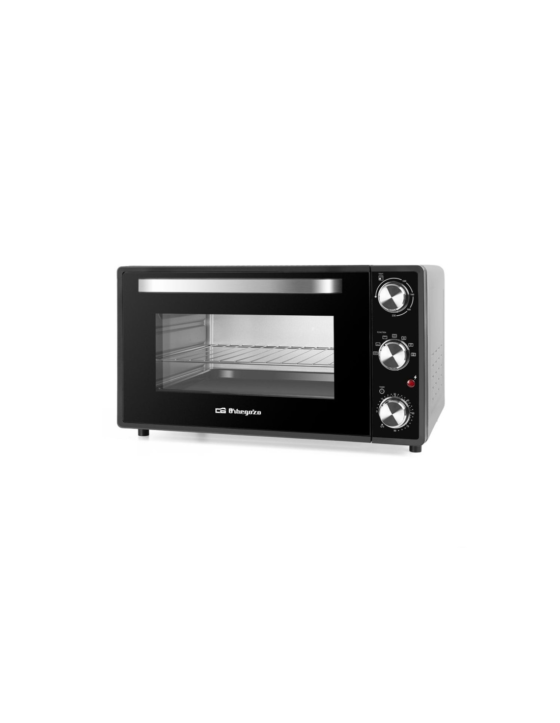 Orbegozo HOT 386 38 L 2000 W Negro, Acero inoxidable