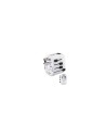 Hama World Travel Pro adaptador de enchufe eléctrico Universal Blanco
