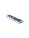 TooQ Caja Externa para SSD M.2 NGFF/NVMe, Transparente, RGB