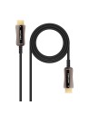 Cable HDMI V2.1 AOC 8K@60Hz 4K@120Hz 48Gbps A/M-A/M, Negro, 10 m