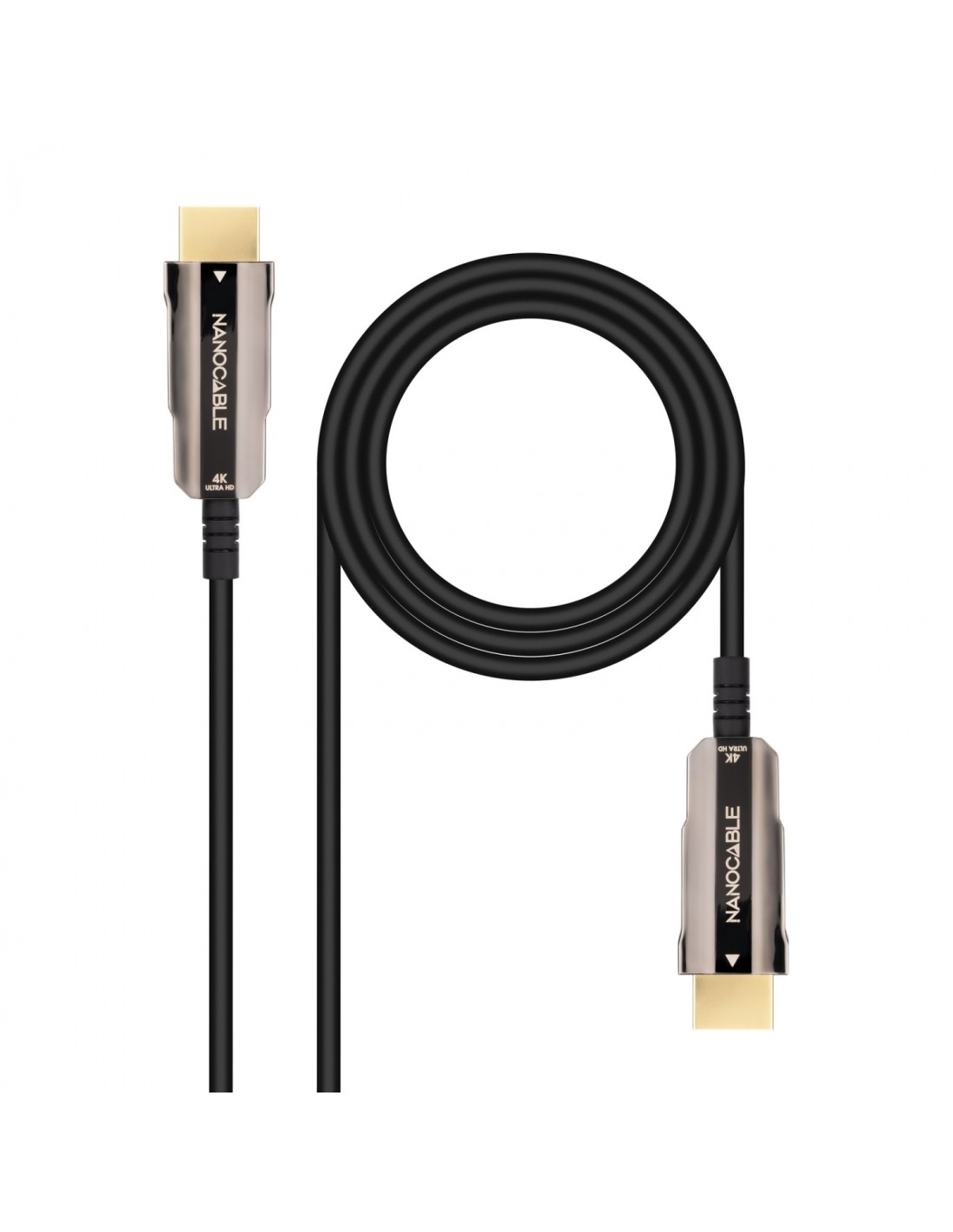 Cable HDMI V2.0 AOC 4K@60Hz 18Gbps A/M-A/M, Negro, 10 m