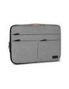 SUBBLIM Funda Air Padding 360 Sleeve 15,6" Light Grey