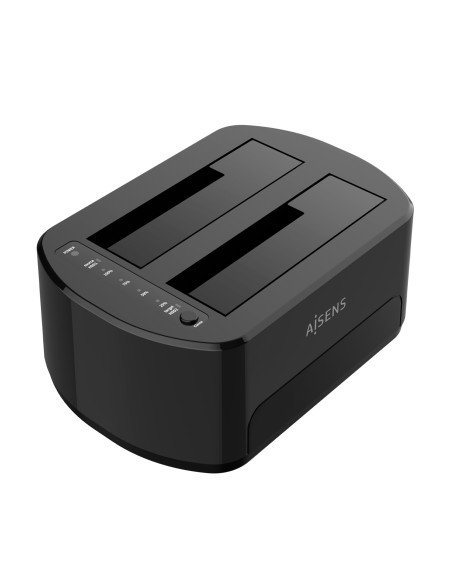 AISENS Estacion de Docking de Doble Bahia ASDS-D03B SATA 2.5/3.5 a
